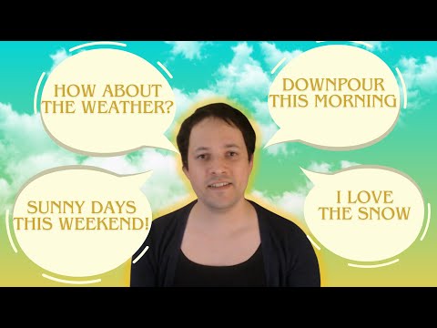 how to enjoy talking about the weather if you're neurodivergent