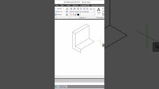Autocad || 1: Isometric drawing  #autocadonline