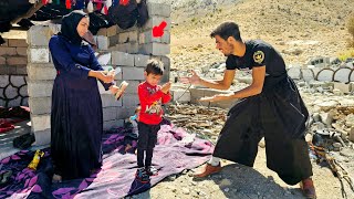 Ramin's nomadic life, buy clothes and shoes for the missing boy, ♥