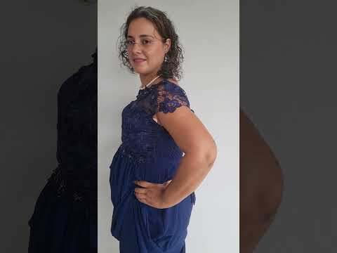 Princesse Elena en robe bleue @chenma.