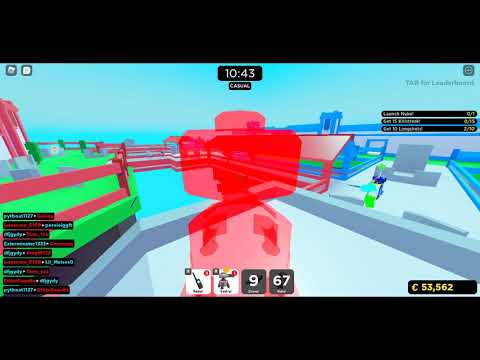 SKELETON GUN IS OP!! (ROBLOX BIG PAINTBALL)