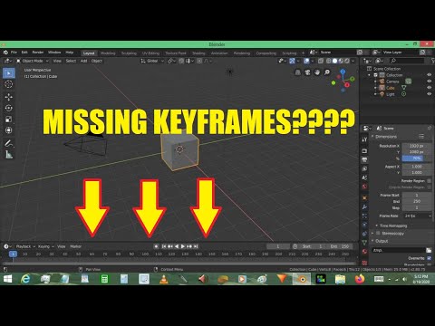 Why Can't I See My Keyframes in Blender's Timeline? (Tutorial)