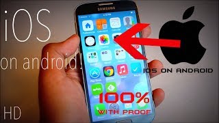 Install IOS In android devices Make your phone An Apple I phone