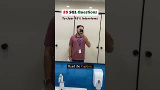35 SQL questions to crack any interview