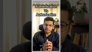 Authentication vs Authorization