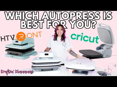 HTVRont Autopress Vs. Cricut Autopress