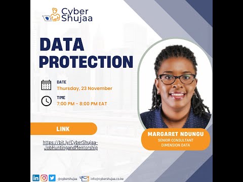 Critical Intersection of Data Protection and Cybersecurity with Margaret Ndungu