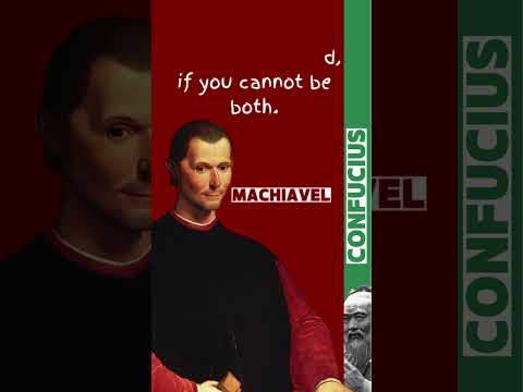 Two minds. Two paths. One brutal truth.Machiavelli teaches power… Confucius teaches wisdom.🖤⚔️