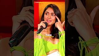 Mrunal Thakur 🌻 Said Aankho Se Baatein Honi Chahiye | The Acting From Your Eyes | Mrunal Interview