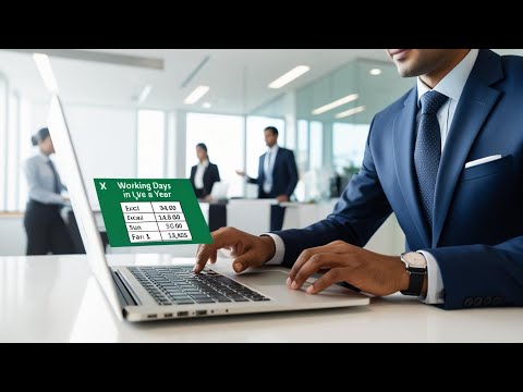 How to Calculate Working Days in a Year with Excel Formula? A Must-Know Skill for Every Excel User!