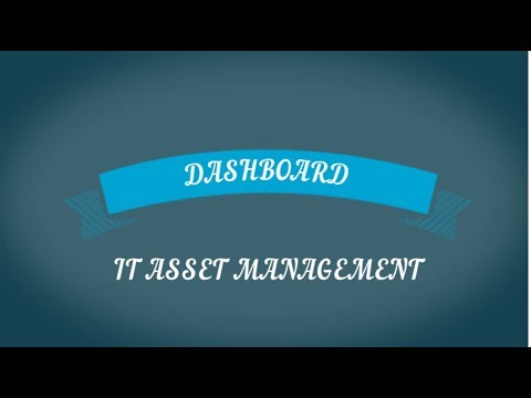IT Asset Management - Dashboard Overview