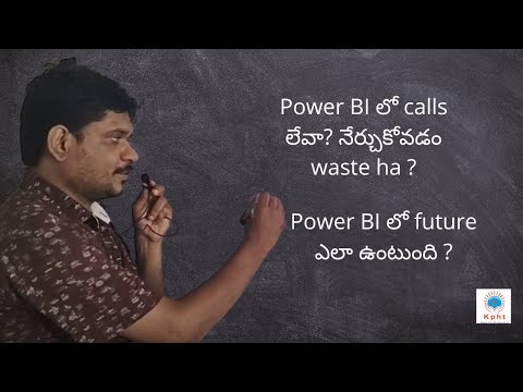 Power BI in Telugu | KPH Trainings | By Rajesh Yepuri