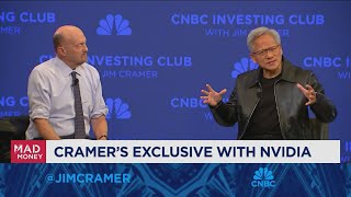 Nvidia CEO Jensen Huang goes one-on-one with Jim Cramer