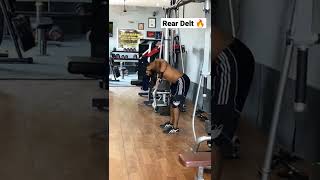 Rear Delt Workout 🔥 #shorts #ashortaday #creatingforindia #youtubeindiacreator #fitnessmotivation