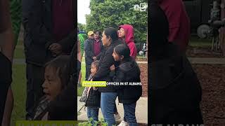 More than 100 people gather to support Vermont woman at risk of deportation