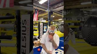 Celsius boxing drill #celsiusbrandpartner #celsiuslivefit