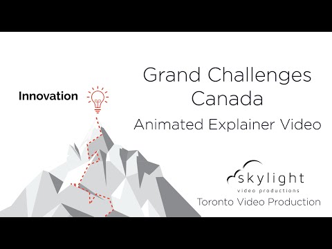 Grand Challenges Canada | Animated Explainer Video Toronto | produced by Skylight & INTENT