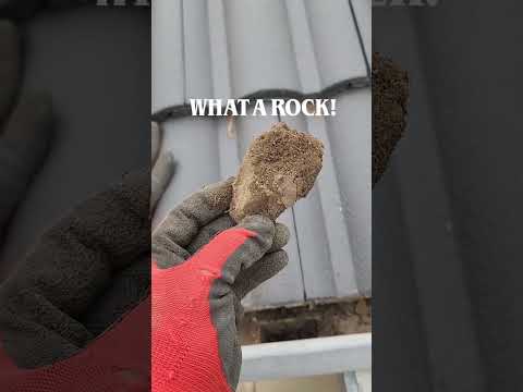 Blocked downpipe? It’s not always leaves causing the problem… 👀 #shorts