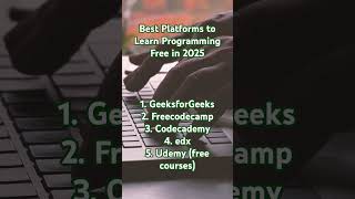 Best platforms to learn programming 2025 #programming #code