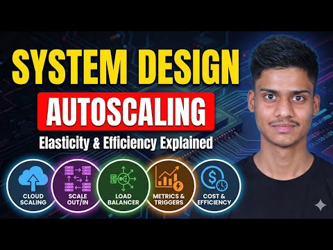 34. Autoscaling Explained | Cloud Autoscaling for System Design