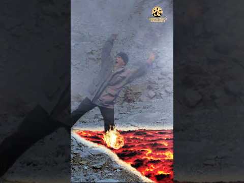 Volcano Blasts Deadly Hot Lava & Engulfs People!🌋#disaster #hollywoodmovies #shorts #volcano #viral