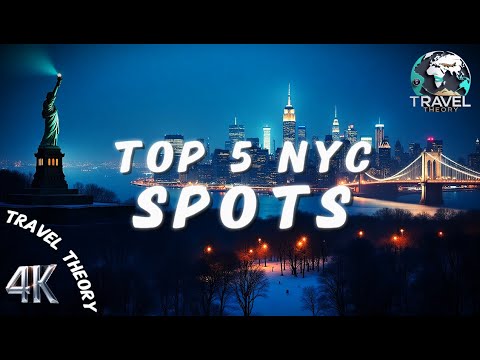 Top 5 Places To Visit In New York City | Wonders Of New York City | Top 5 NYC Spots Travel Video 4K