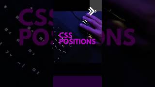 CSS Positions Tutorial #shorts #youtubeshorts #css #positions