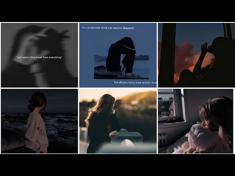 Sad Alone girl dpz💔|| WhatsApp profile pic