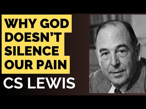 CS LEWIS -  Why God Doesn't Silence Our Pain -   #christiangrowth #discipleship