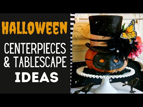 Halloween Centerpieces & Table Decorating Ideas