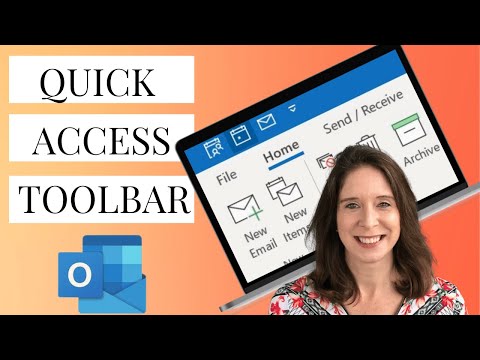 How to customize the Quick Access Toolbar in Microsoft Outlook
