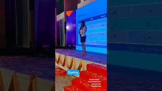 Corporate event hosted by anchor divya manjhi | Best emcee |