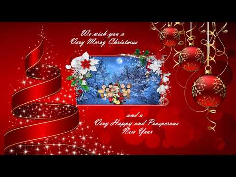 Christmas Card in English you can send Santa on Sax
