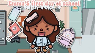 Emma’s first day of school *With voice￼￼*ll tblwPearl #tocaboca ￼#tocabocarp