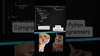 When C Devs See Python Code 😂🔥#memes, #funny, #programming, #coding, #techmemes , #developerlife,