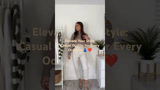 Elevate Your Style: Casual Outfits for Every Occasion #shorts #casual #simplychic #mycalvins #yt