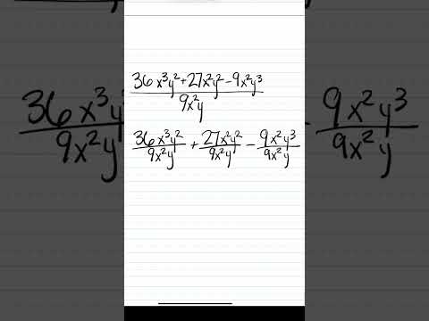 How to Divide Polynomials | Dividing Polynomials - #shorts #shortsvideo #polynomials #mathematics