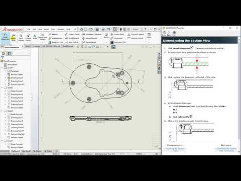 SolidWorks : Advanced Drawings (Creating Drawing Views) : 7.1