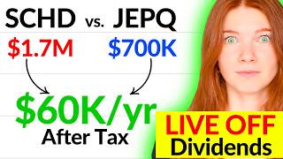 LIVE off THESE Dividend ETFs FOREVER! (SCHD vs JEPQ vs SPYI)