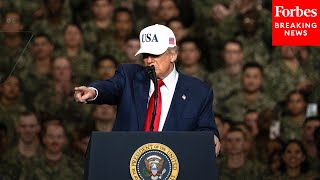 Trump Promises A 'Pay Raise For Every Sailor And Service Member In The United States Armed Forces'