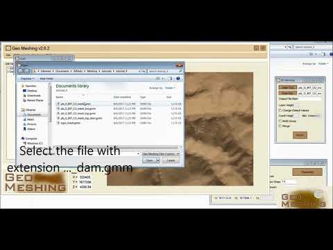 Geo Meshing - tutorial 4 - Meshing tool for Flac 3D