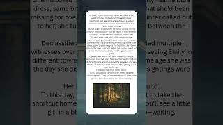The Missing Girl Who Never Aged… Emily Carter Mystery 👧🌲