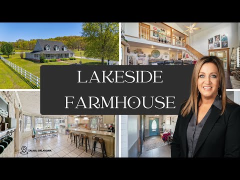 Stunning Farmhouse in Charming Lakeside Town | Salina, Oklahoma