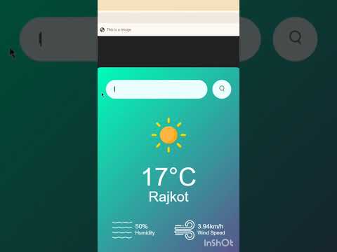 Weather App Clone real work|Using html Css javascript #html#css#javascript #trending #viral #shorts