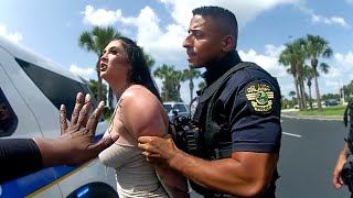 Heated Traffic Stop Between Officer and Driver — Sergeant Steps In | Bodycam