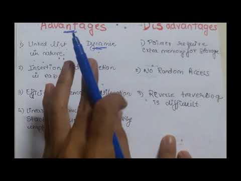 INTRODUCTION TO LINKED LIST | DATA STRUCTURE | ADVANTAGES AND DISADVANTAGES