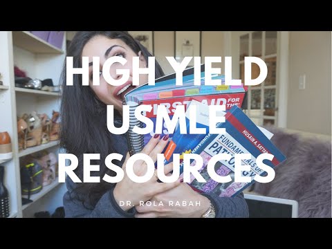 USMLE high yield study resources