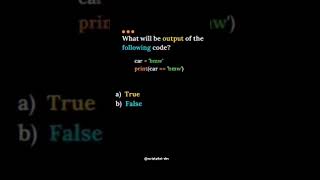 Comment your answer below! #pythonshorts #codequiz #youtubeshorts #shorts #codingshorts #learnpython