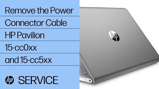 Remove the Power Connector Cable | HP Pavilion 15-cc0xx and 15-cc5xx | HP Support