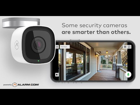 Pairing an Alarm com Camera using your Alarm.com App